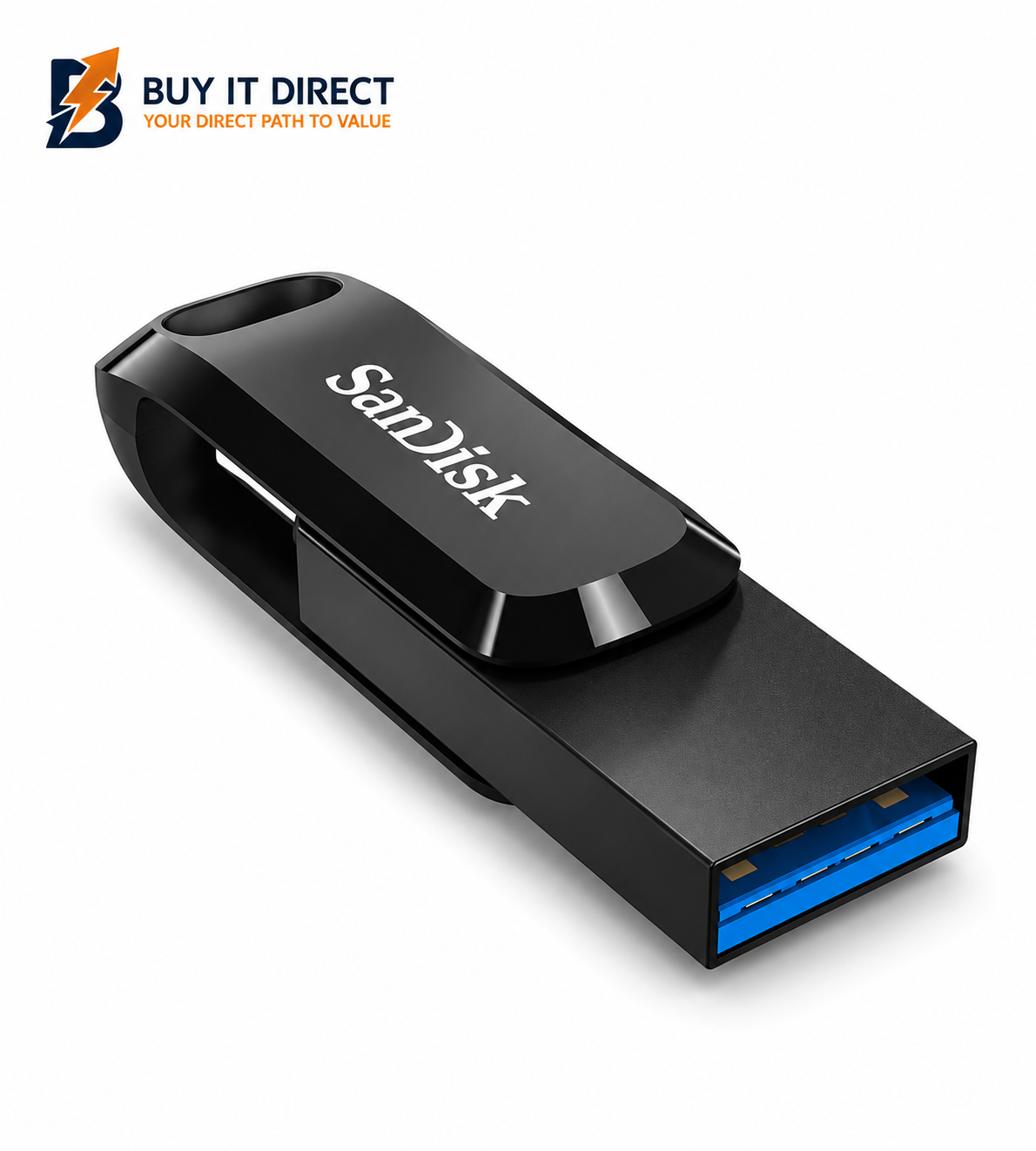 سانديسك ألترا دوال درايف جو USB Type C سعة 128 جيجابايت USB 3.1