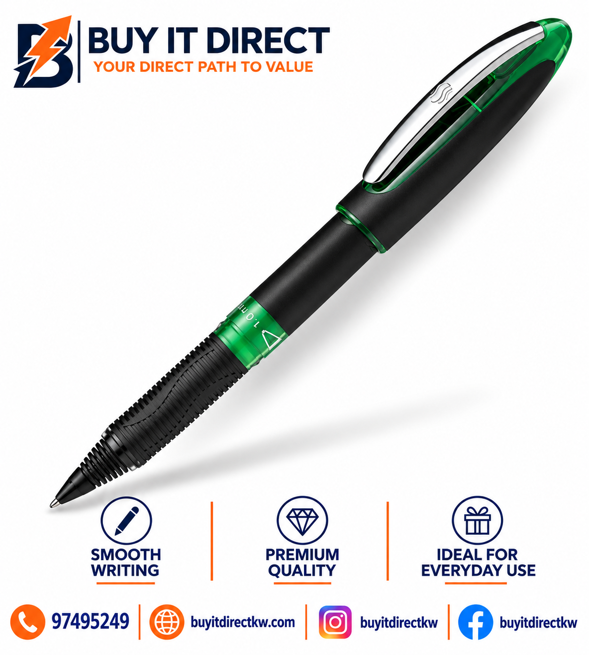 Schneider One Sign Green Pen