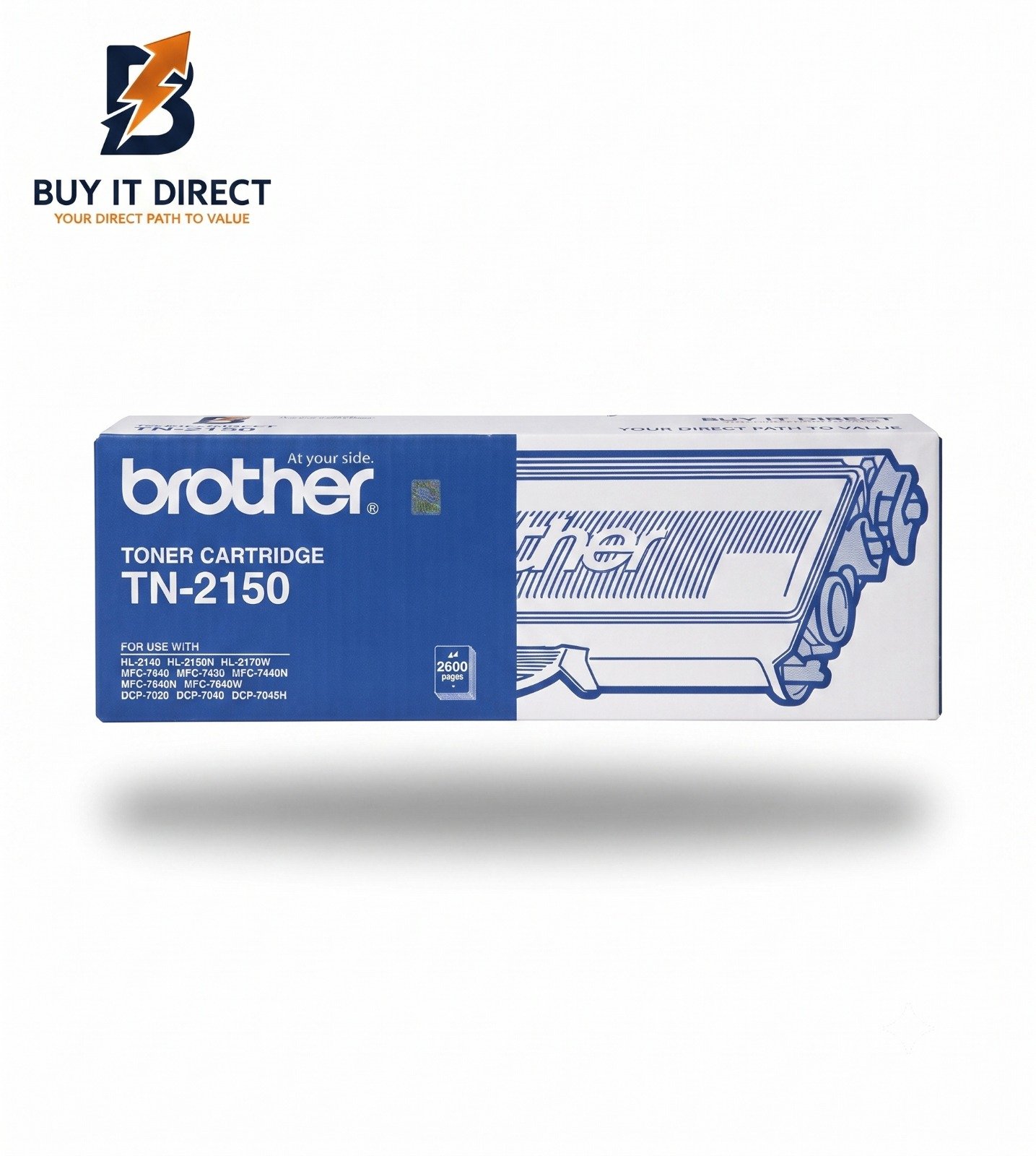 Brother TN2150 Black Toner