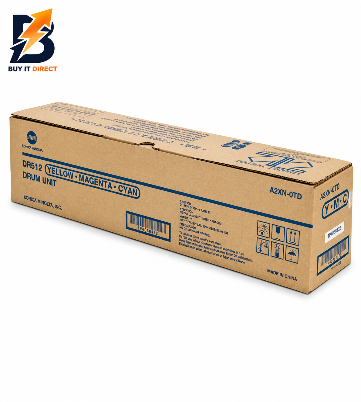 Konica Minolta Yellow Toner Cartridge Dr-512 Y