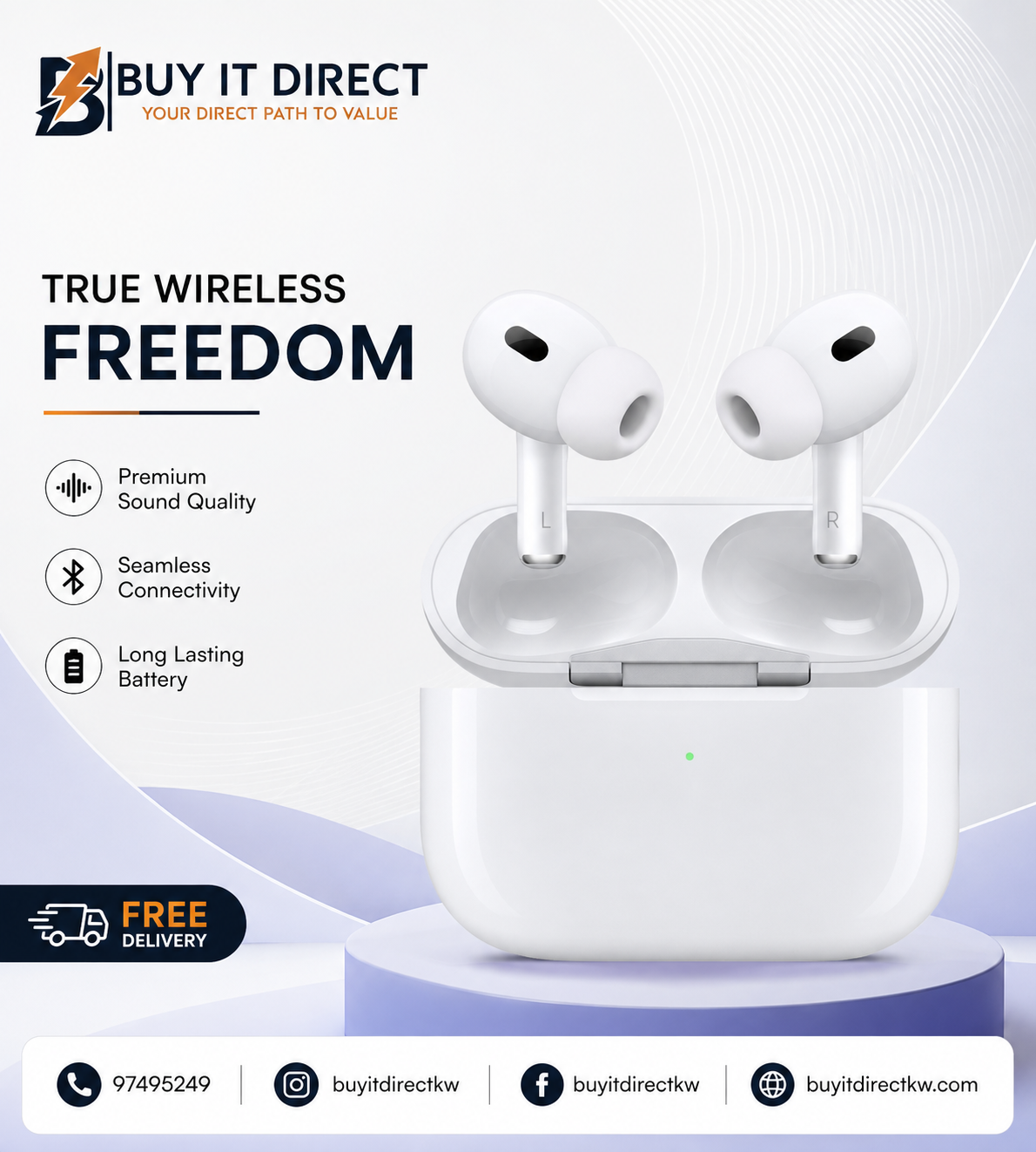 Hoco DES31 Wireless Bluetooth Earphones