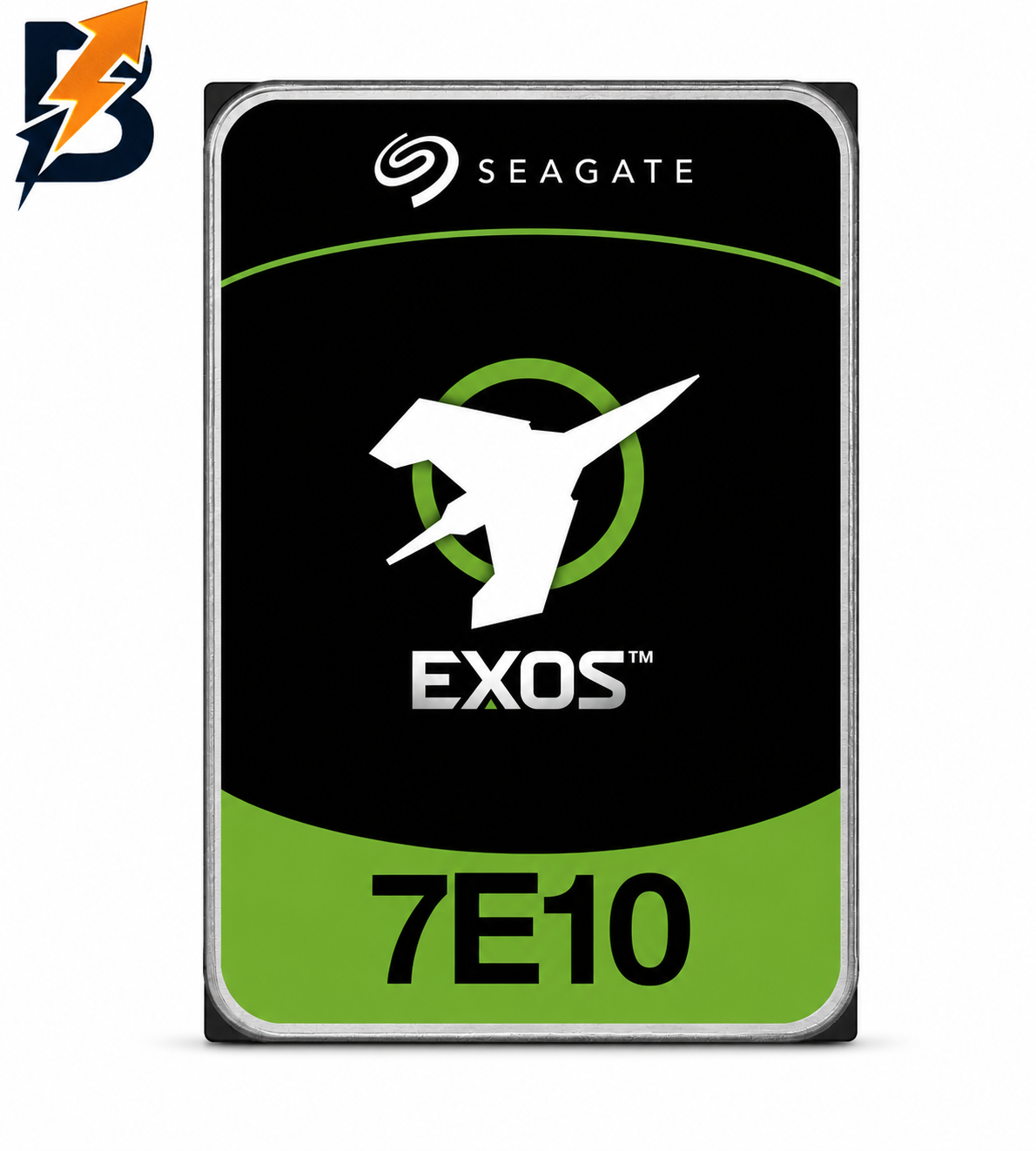 قرص صلب داخلي Seagate Exos 7E10 سعة 8 تيرابايت، مقاس 3.5 بوصة، بتقنية SATA، بسرعة 7200 دورة في الدقيقة