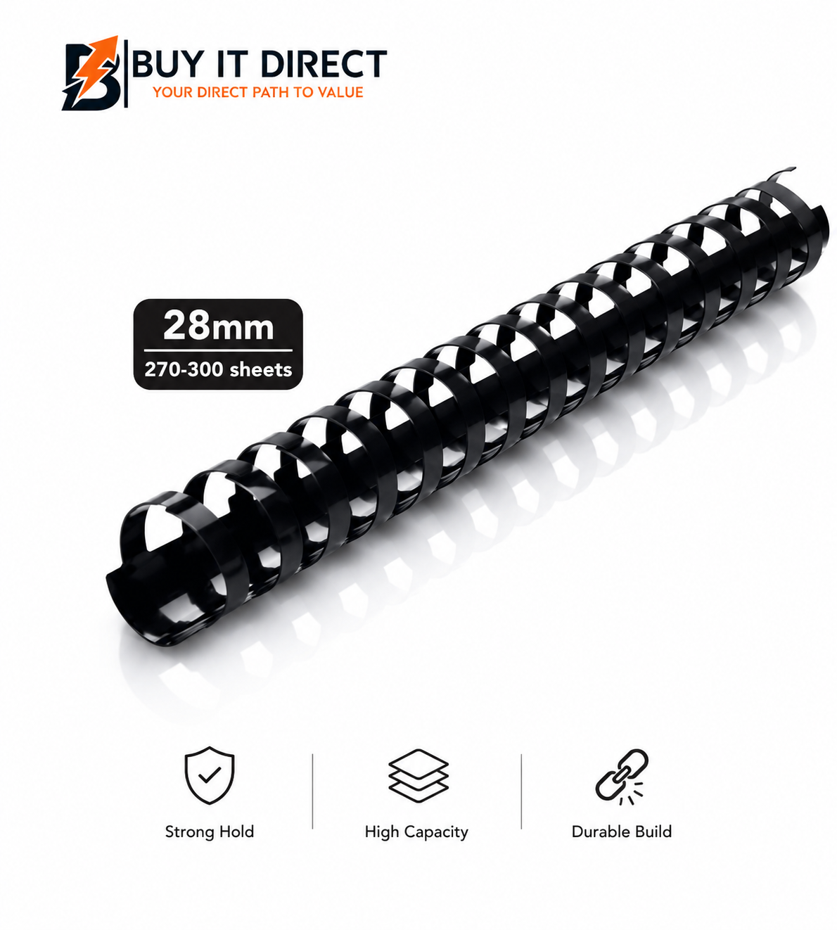 Plastic Binding Comb 28MM