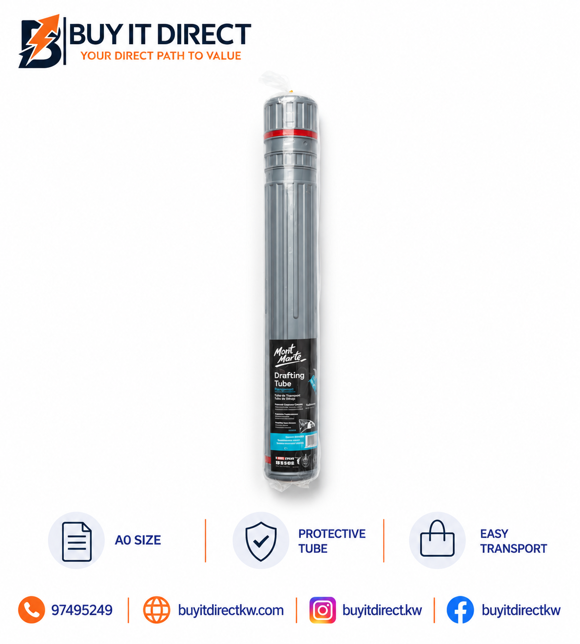 Mont Marte Drafting Tube A0