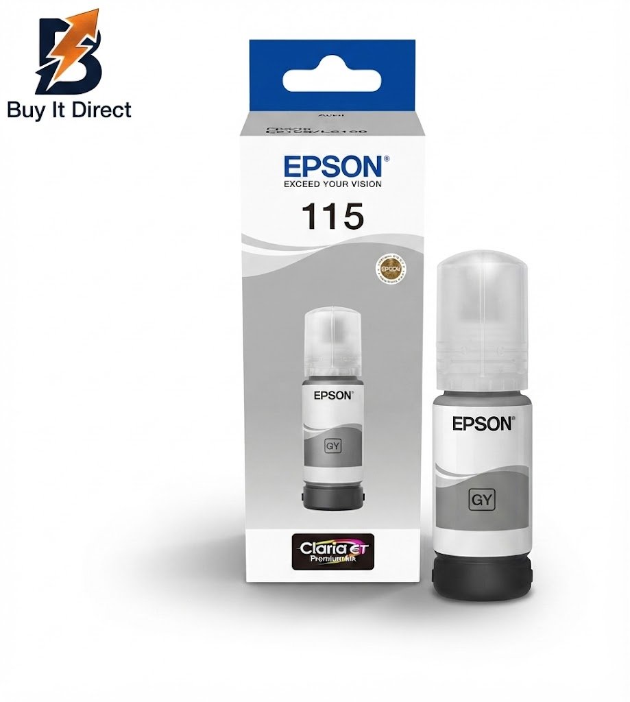 1 × عبوة حبر Epson 115 EcoTank Grey سعة 70 مل
