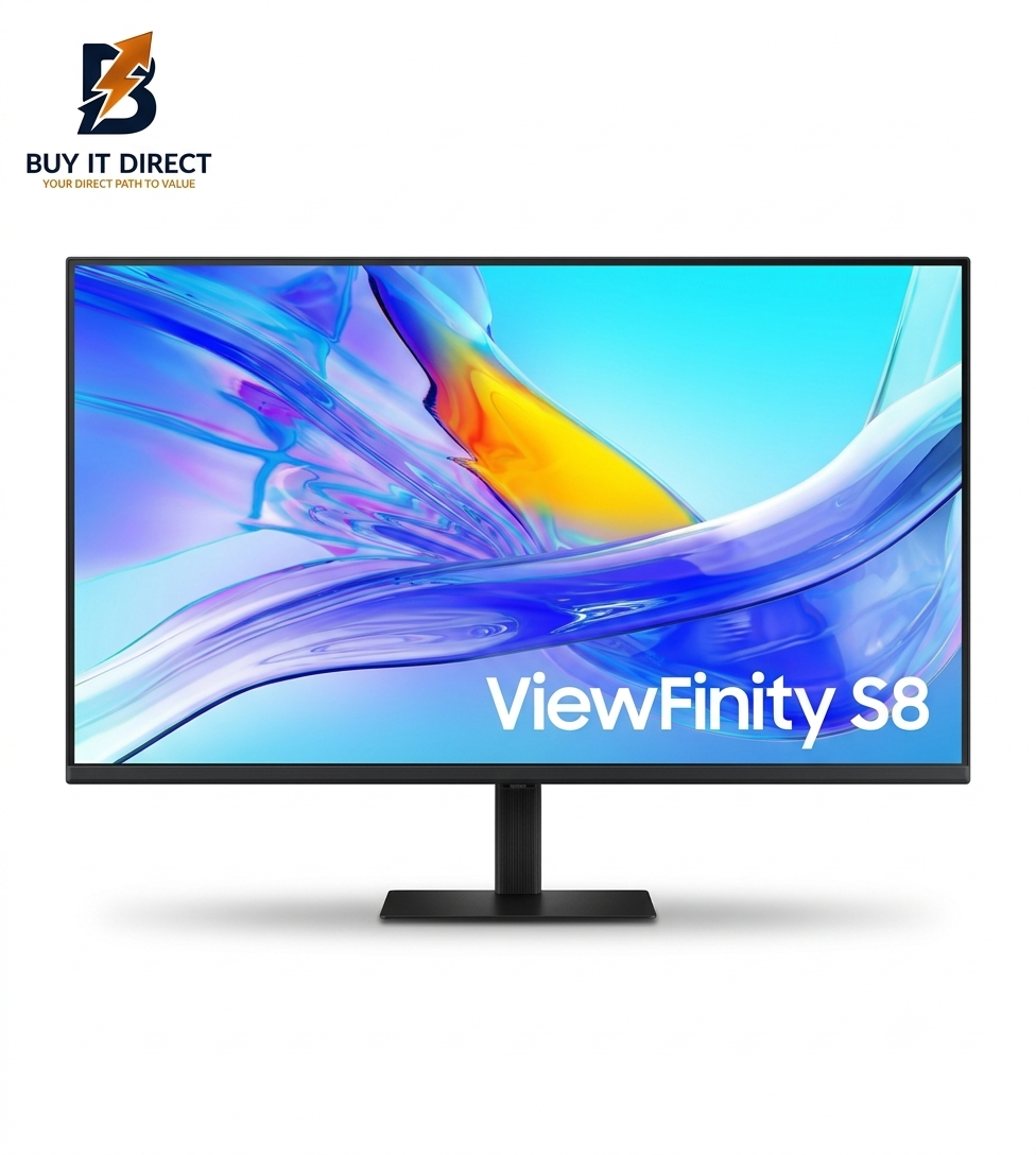 Samsung ViewFinity S8 - 32.0" 4K UHD / 5ms / 60Hz / USB/HDMI/DP / Black - Monitor