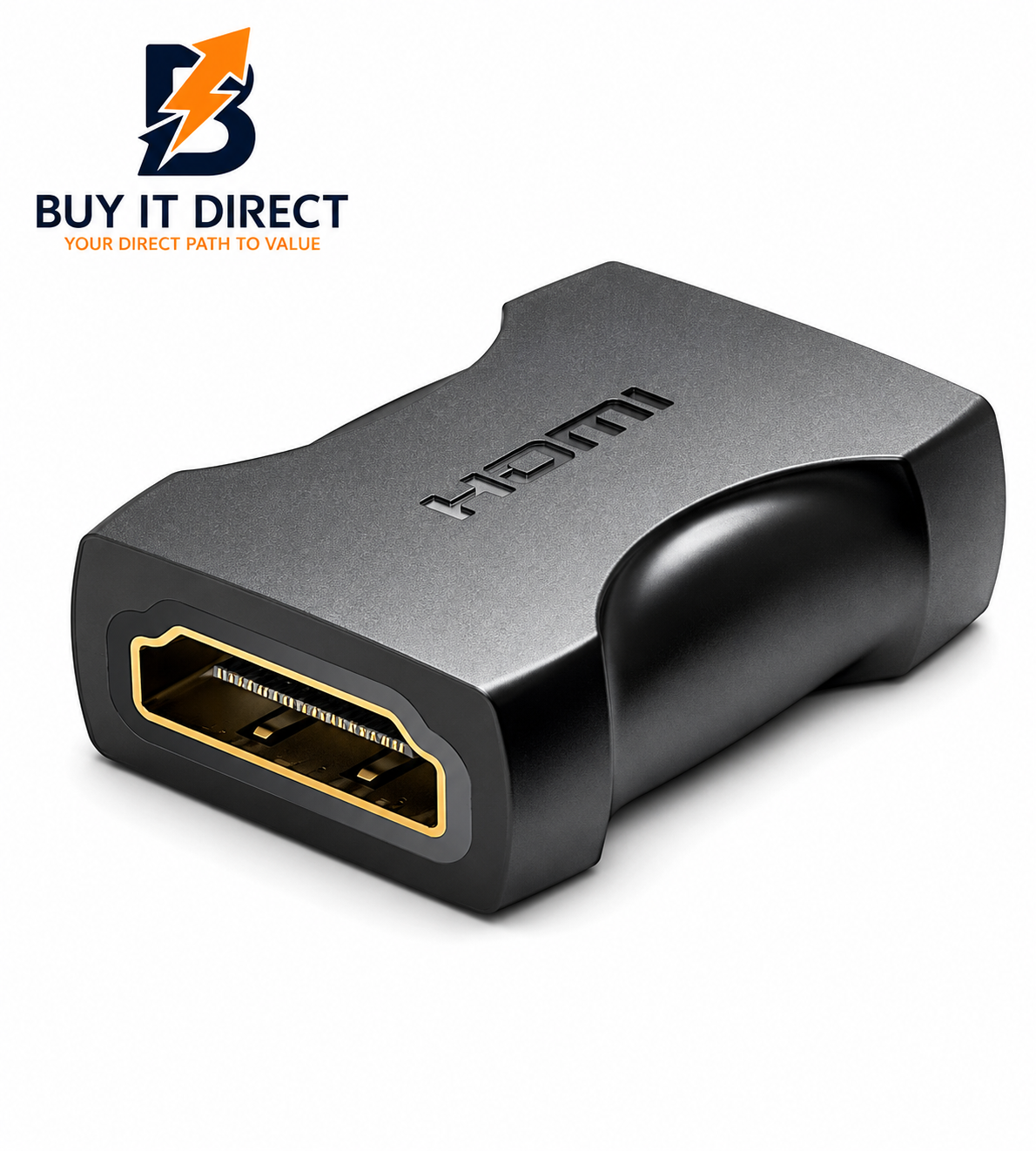 HDMI Female to Female Coupler Adapter Black