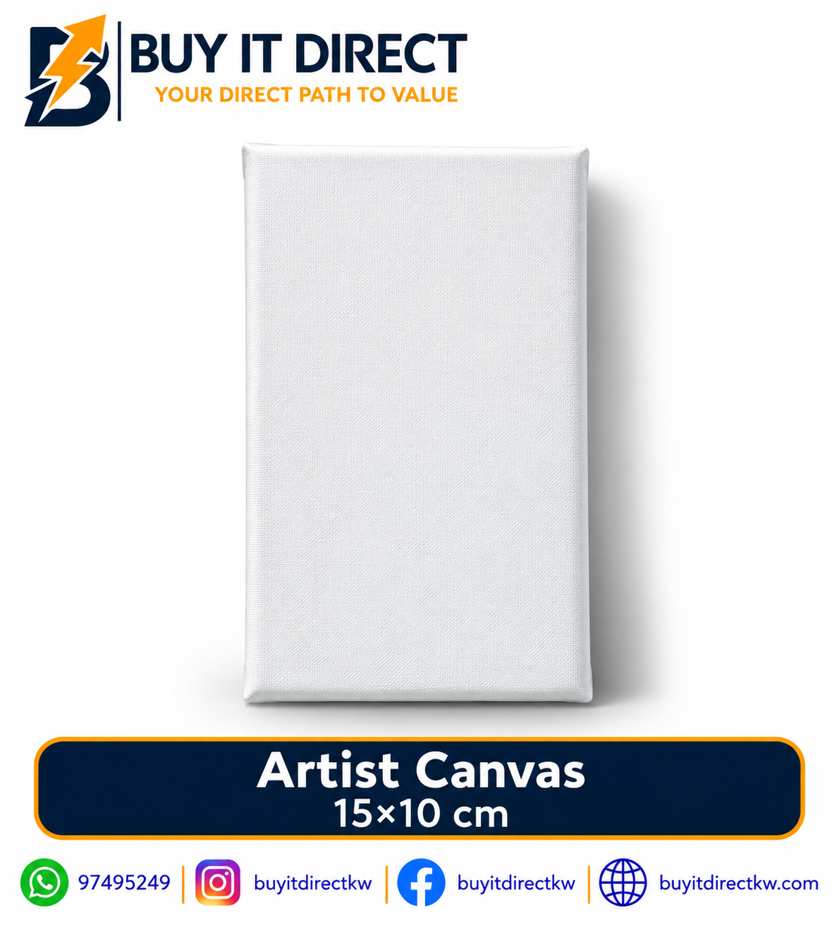 ARTIST CANVAS – 15 × 10 CM