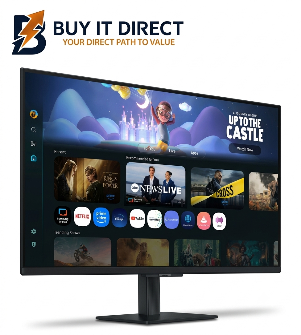 Samsung 32" Smart Monitor M5 M50F - 32.0" FHD / 5ms / 60Hz / Wi-Fi / Bluetooth / HDMI 1.4 - Smart Monitor