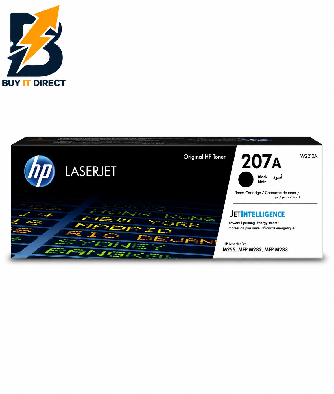 HP 207A Toner Cartridge – 1,350 Pages / Black Color / Toner Cartridge – (W2210A)