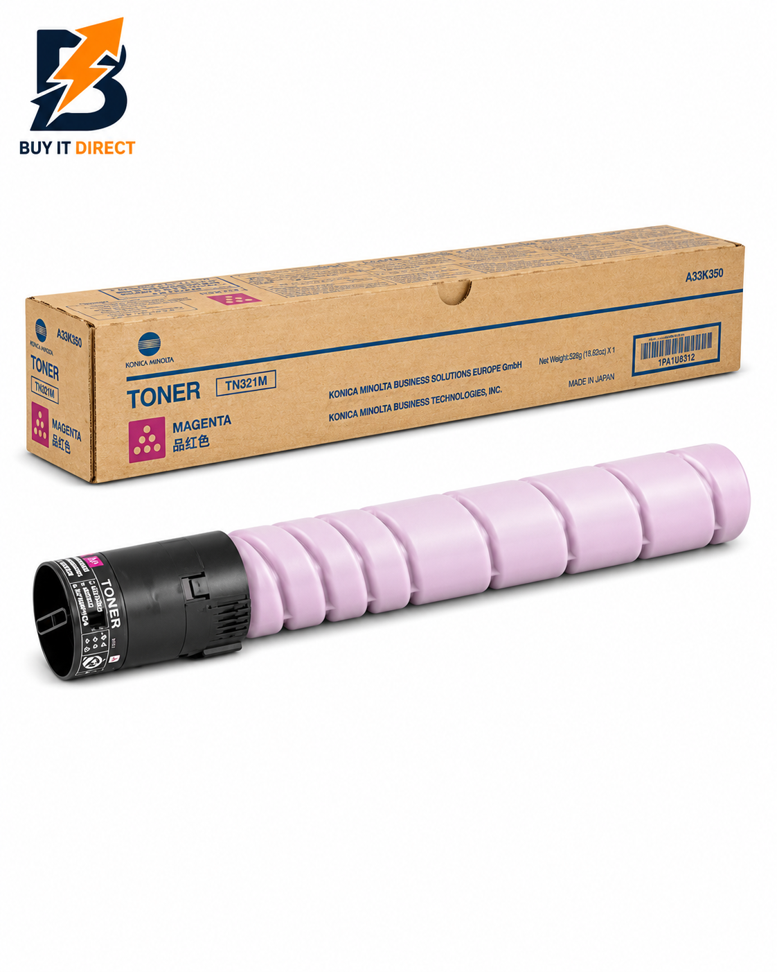 Konica Minolta Tn-321M Magenta Toner Cartridge
