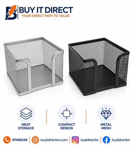 Notes Stand Black Mesh