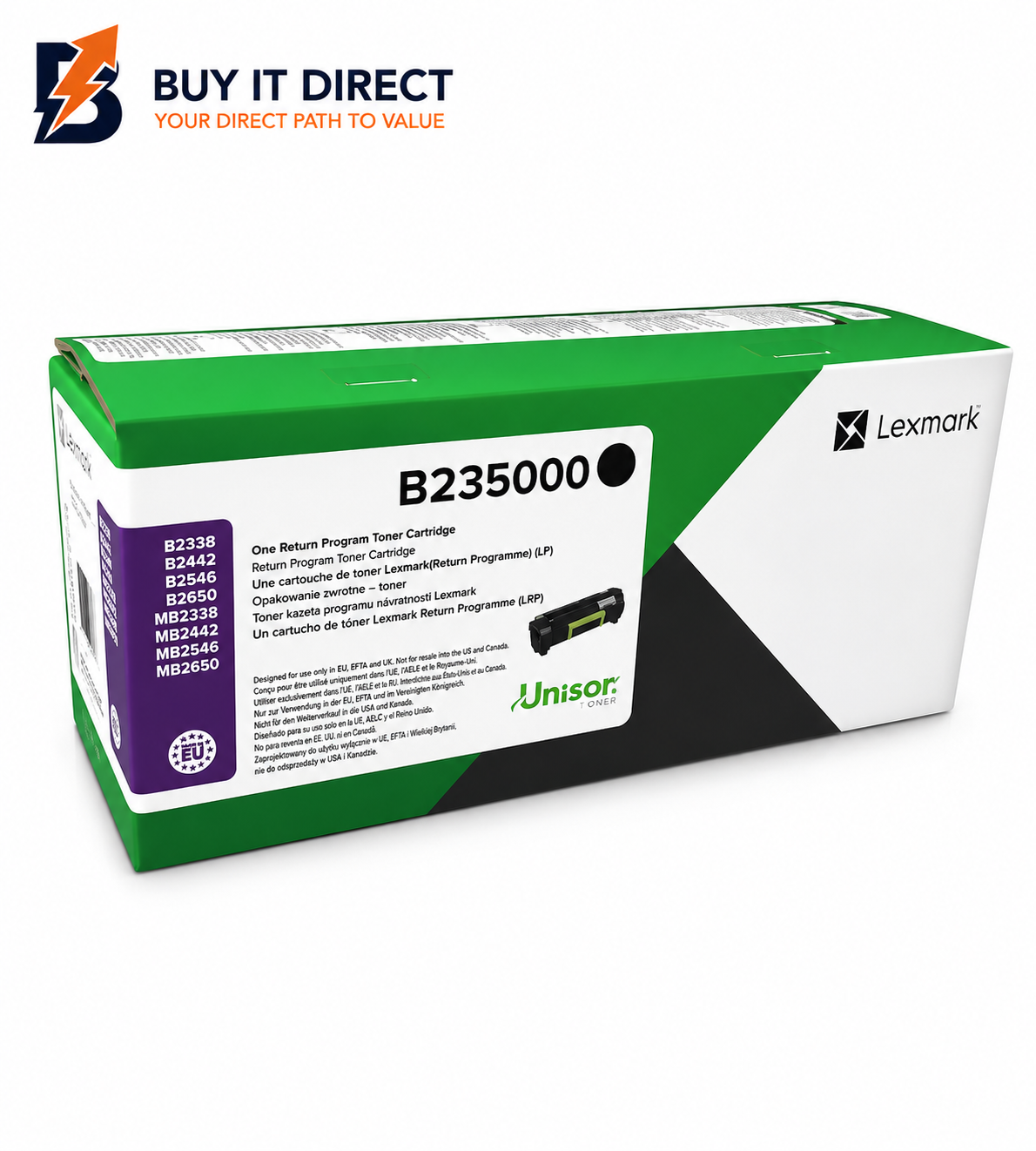 Lexmark B235000 Black Toner Cartridge