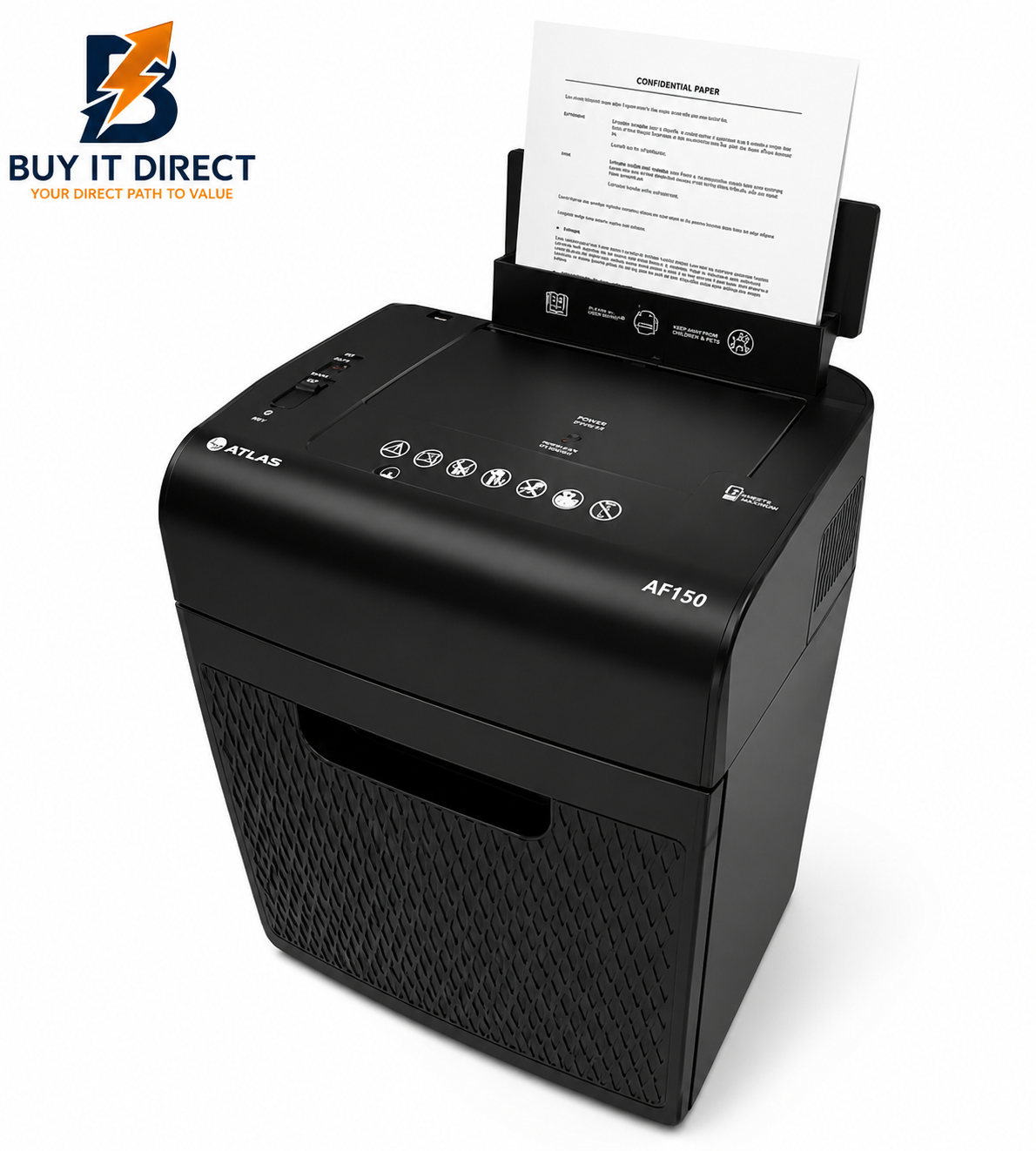 Atlas Shredder Cross Cut Paper AF150