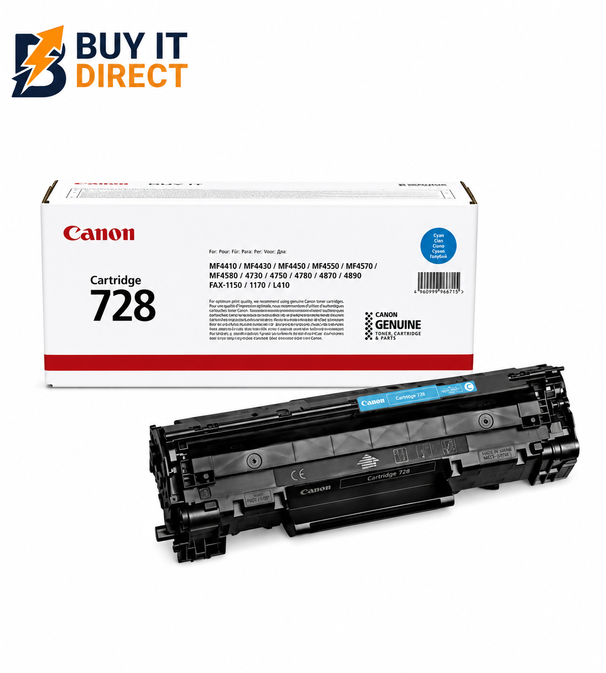 خرطوشة تونر Canon 728 الأسود