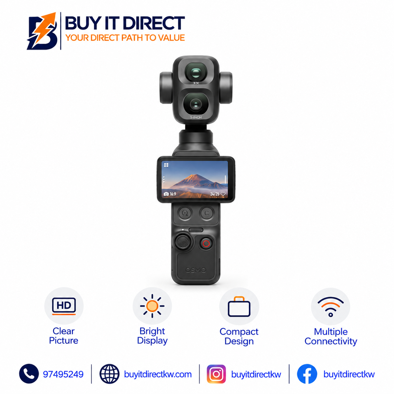 DJI Osmo Pocket 4P Vlog Combo