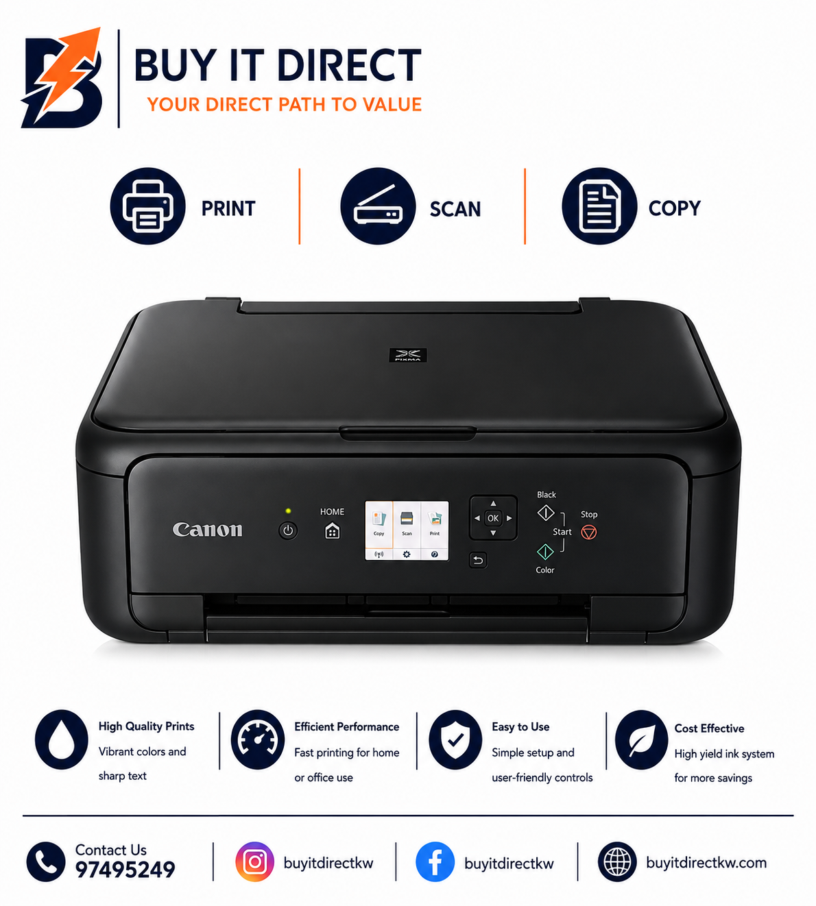 Canon PIXMA TS5140 Inkjet Printer