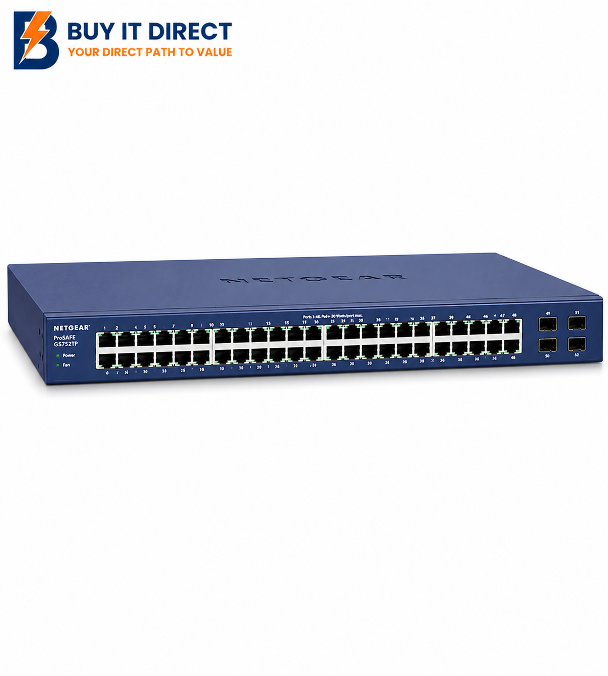 Netgear 24P Poe Switch +Smart Mangaed Gs724T
