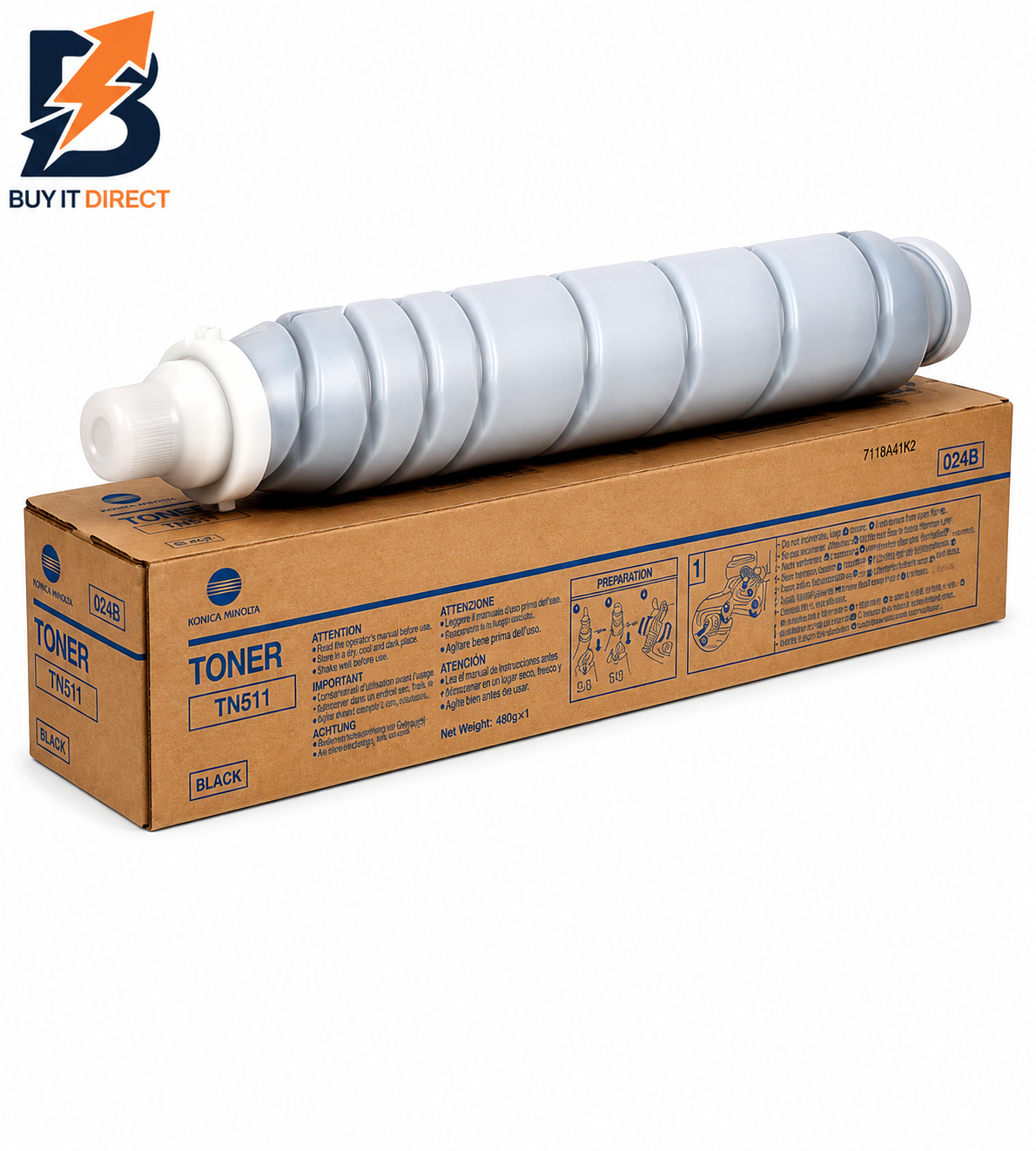 Konica Minolta TN-511 Black Toner Cartridge