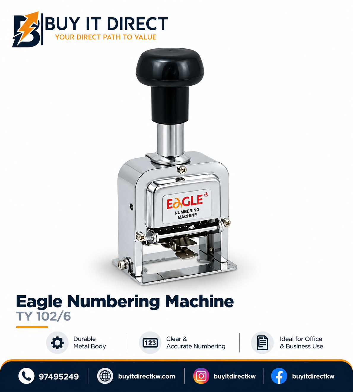 Eagle Numbering Machine TY 102/6