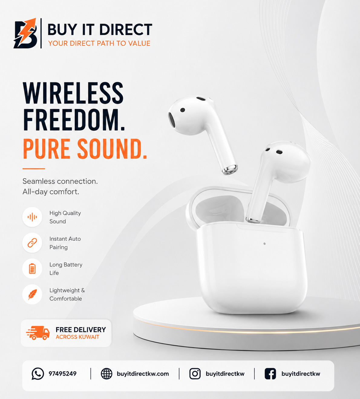 HOCO EW74 Wireless Stereo Headset
