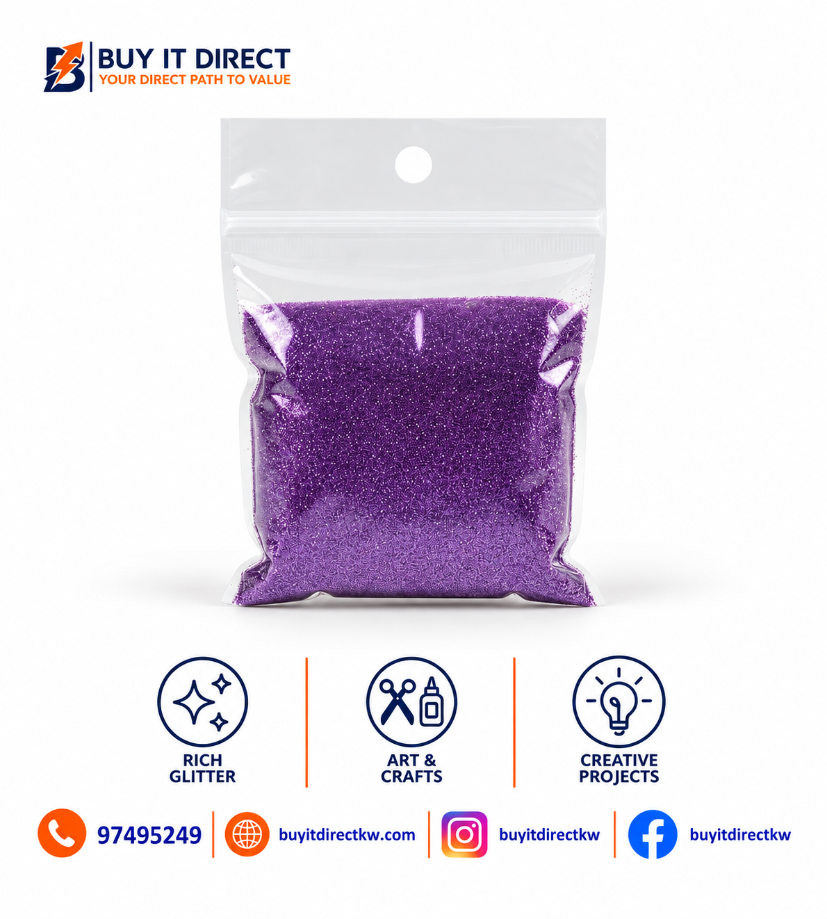 Glitter Powder – Purple