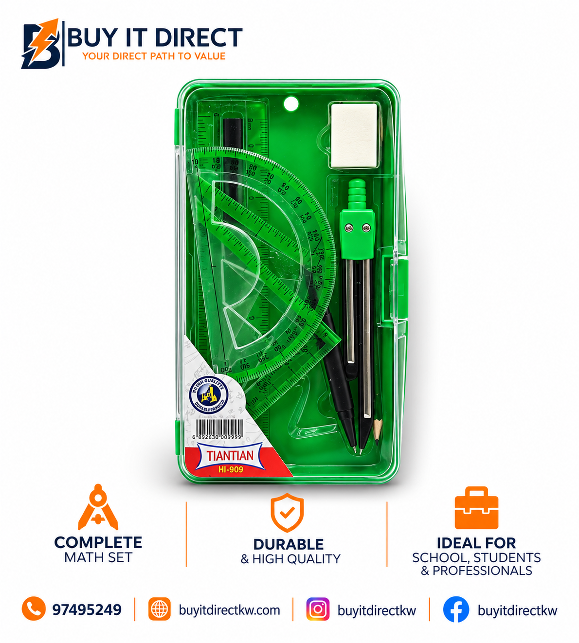 طقم أدوات رياضية تيان تيان M-999