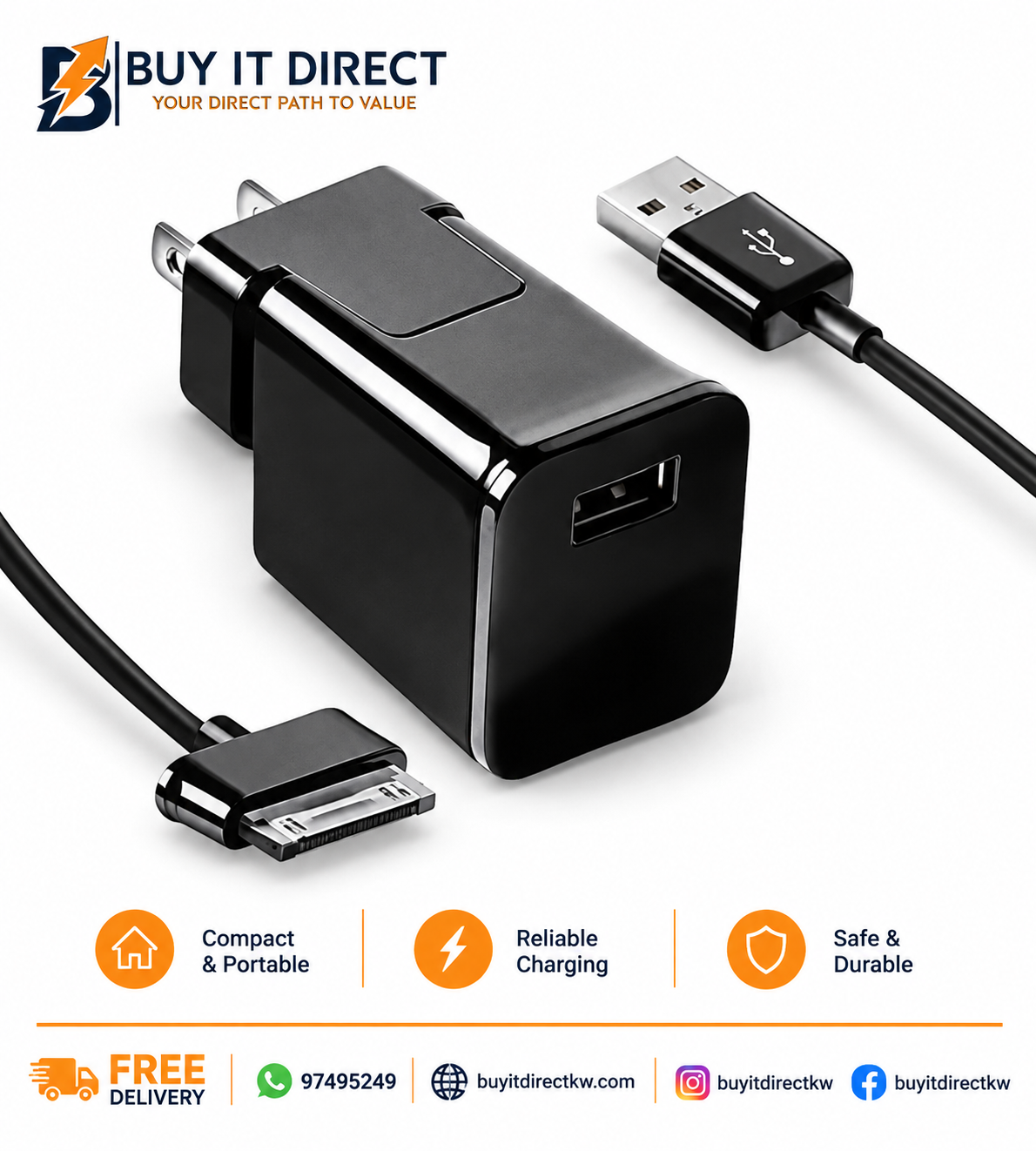 Samsung Galaxy Tab Home Charger 12W 5V 2A