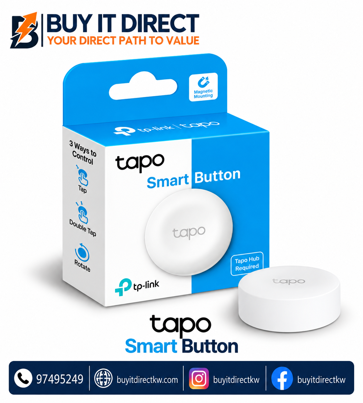 TP-Link Tapo S200B Smart Button