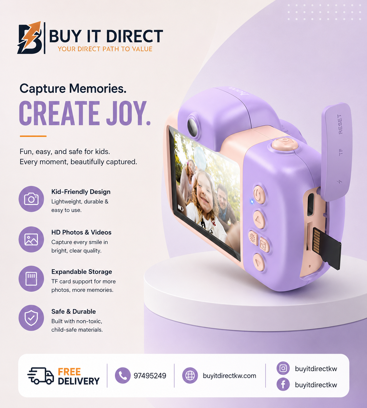 DV201 Children Camera