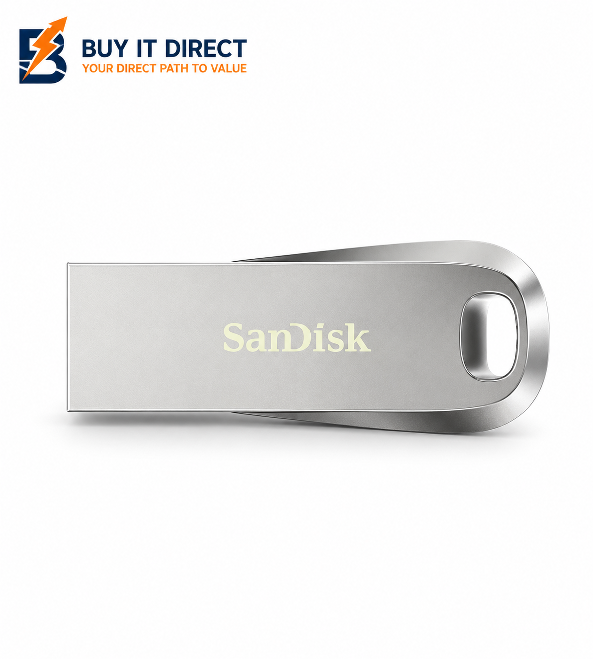 سانديسك ألترا لوكس فلاش درايف USB 3.2 Gen 1 سعة 1 تيرابايت بسرعة تصل إلى 400 ميجابايت في الثانية USB A هيكل معدني