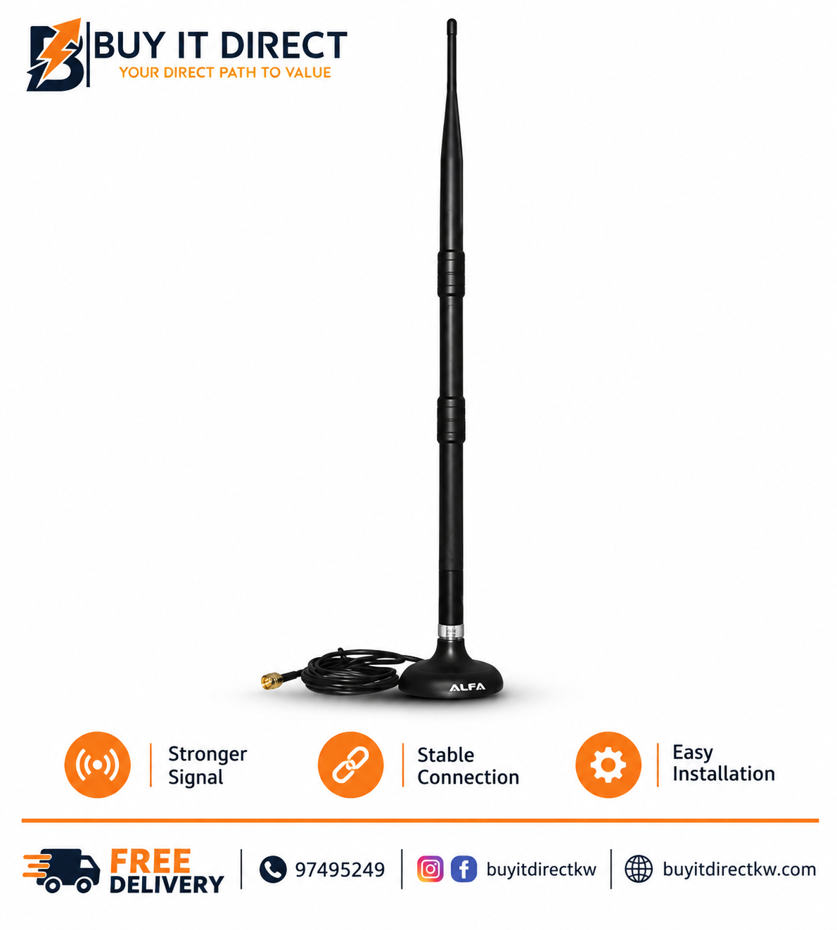 ALFA 12dBi WiFi Antenna
