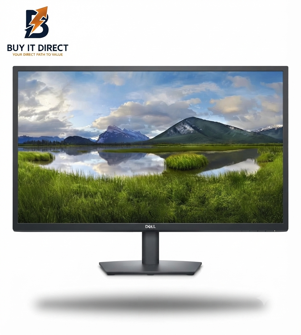 شاشة ديل E2723H - 27 بوصة بتقنية LED VA، زمن استجابة 8 مللي ثانية، منفذ D-Sub DisplayPort