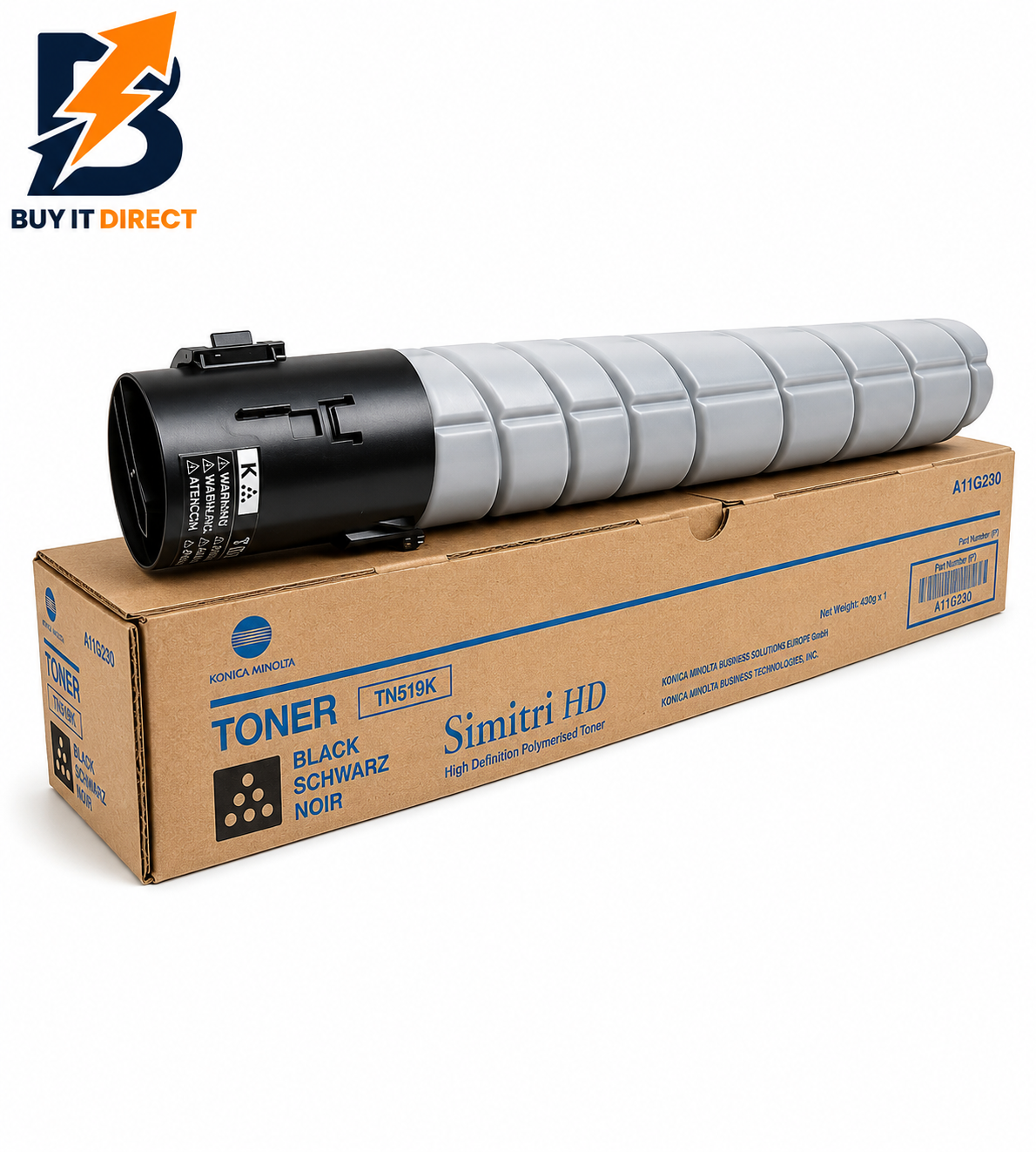 Konica Minolta Tn-512 Black Toner Cartridge