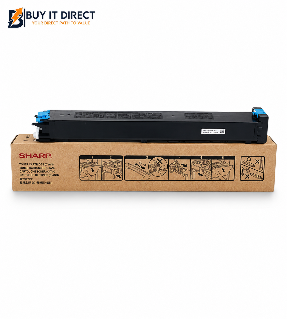 Sharp Oem Mx23Ntca Cyan Toner Cartridge