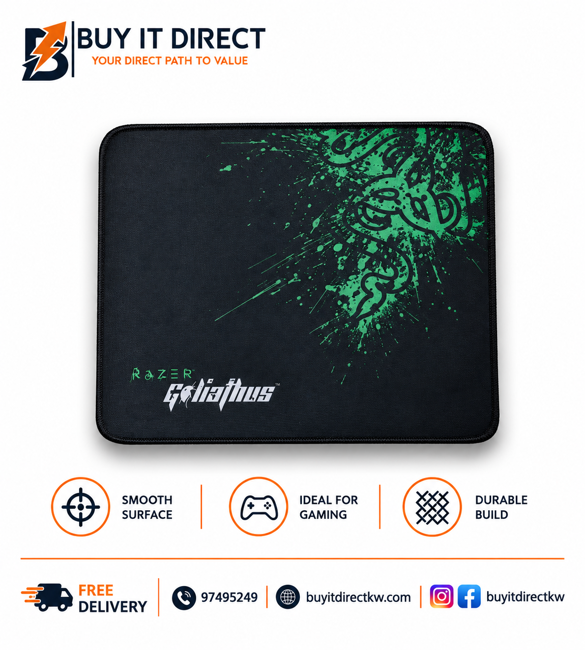 Gaming Mouse Pad 40x45cm
