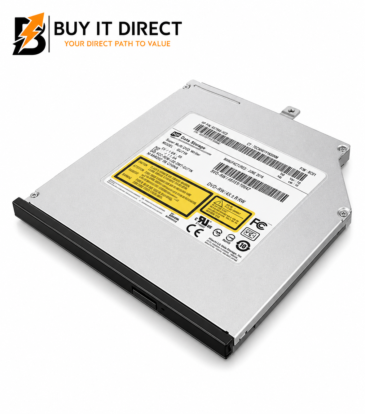 لينوفو ThinkServer RS160 محرك أقراص DVD RW داخلي نحيف SATA موديل 4XA0G88613