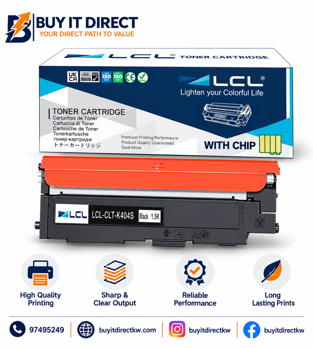 Premium Compatible Toner K404S for Samsung
