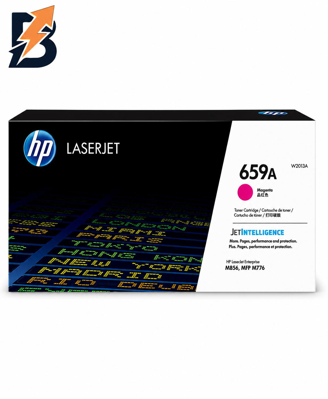 HP 659A Magenta Toner Cartridge – 16K Pages / Magenta Color / Toner Cartridge – (W2013A) 