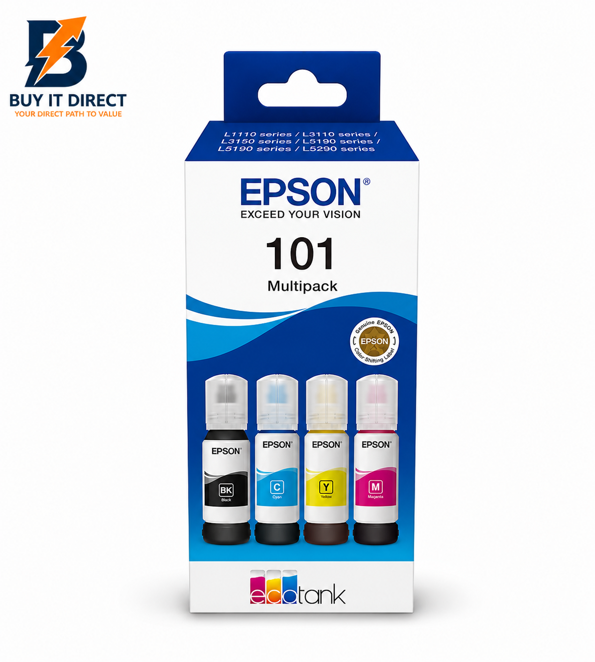 Epson 101 EcoTank 4-colour Multipack Ink Bottles