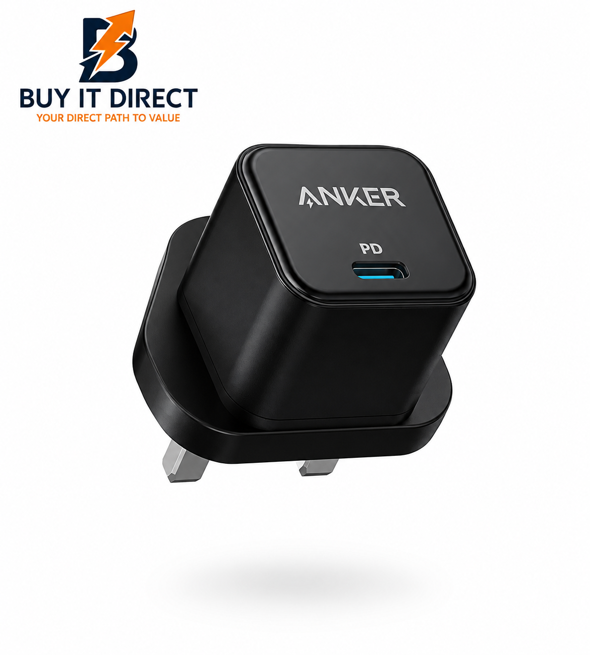 Anker PowerPort III 20W Cube Charger A2149K12 Black