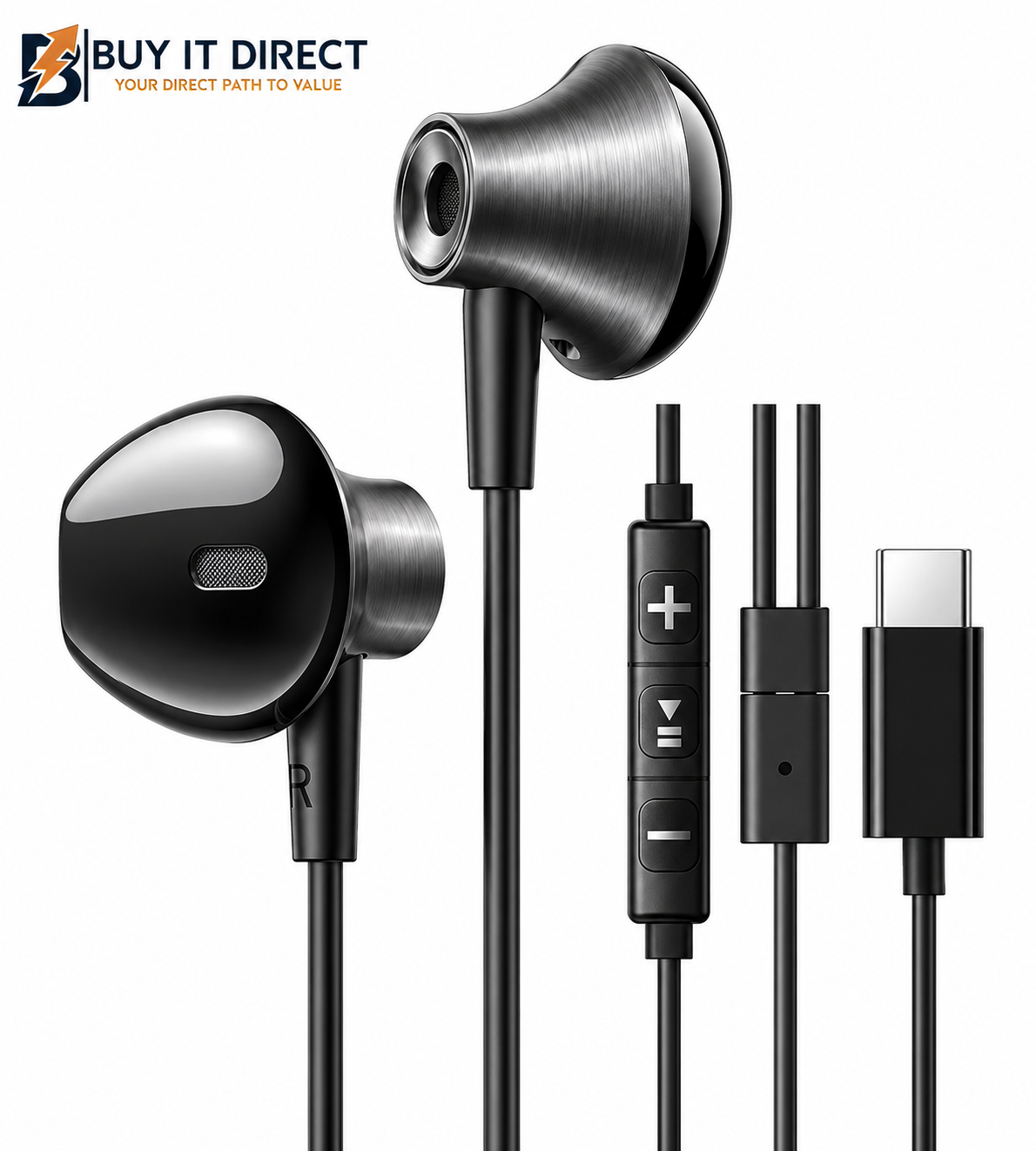 UGreen EP106 USB-C Wired Earphones Headset
