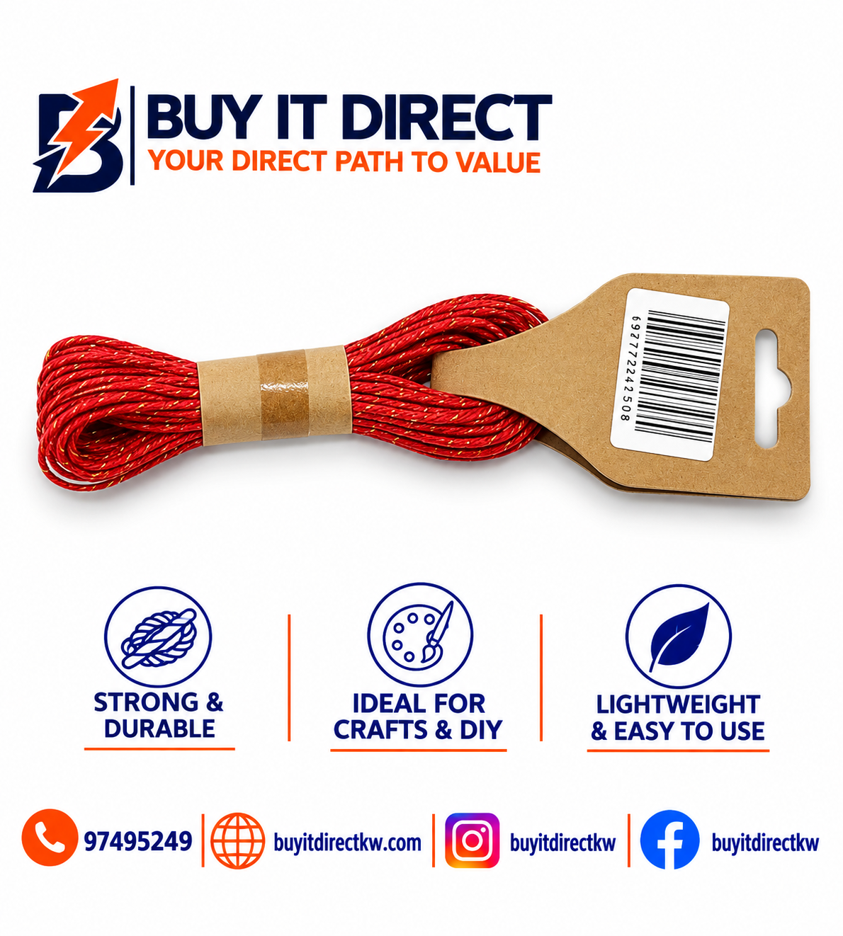 Small Rope - Red
