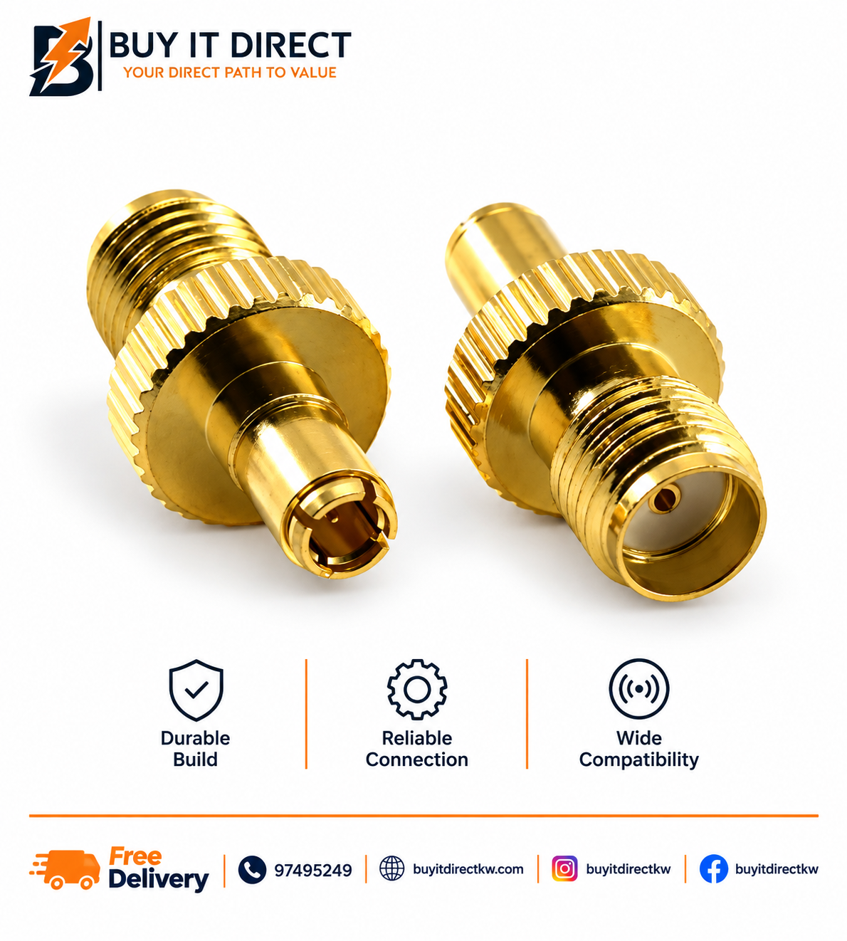TS9 To SMA Female Antenna Connector