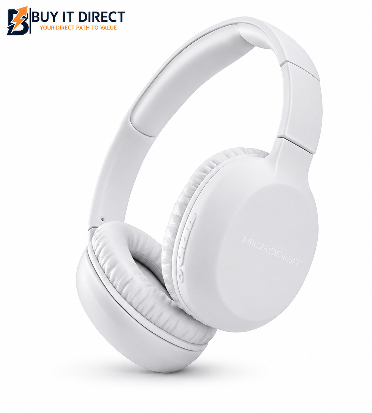 MicroDigit MS650WH Wireless BT 5.4 Headphone – Purple
