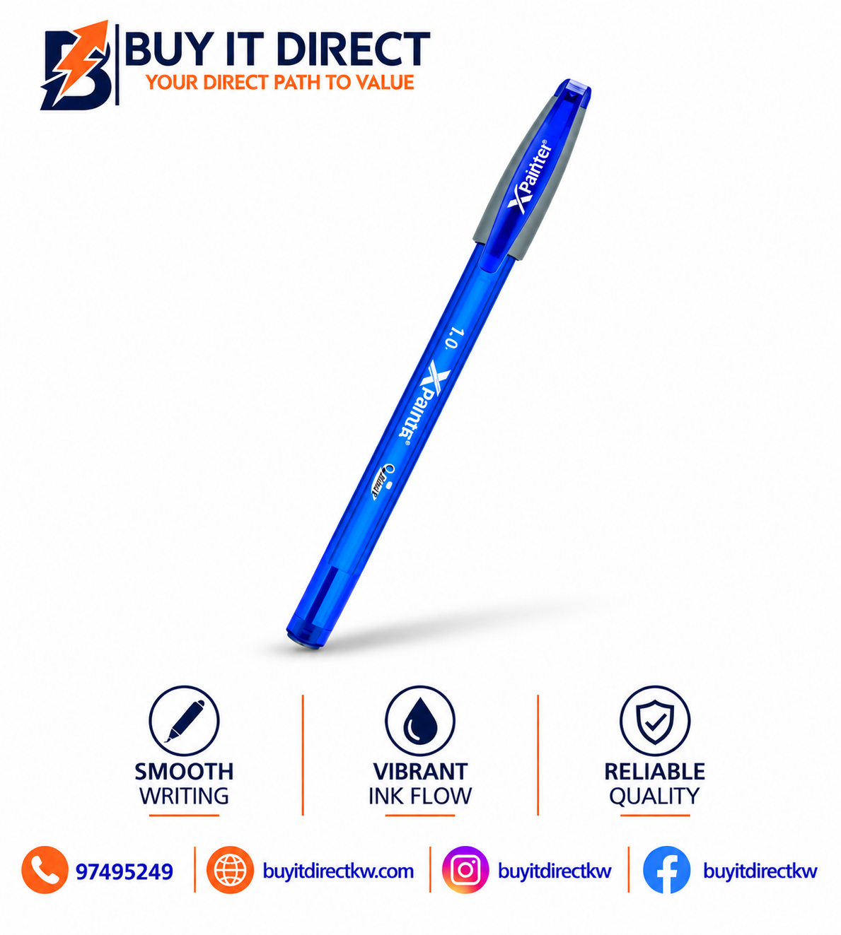 Class XPointer Pen Blue 1.0mm