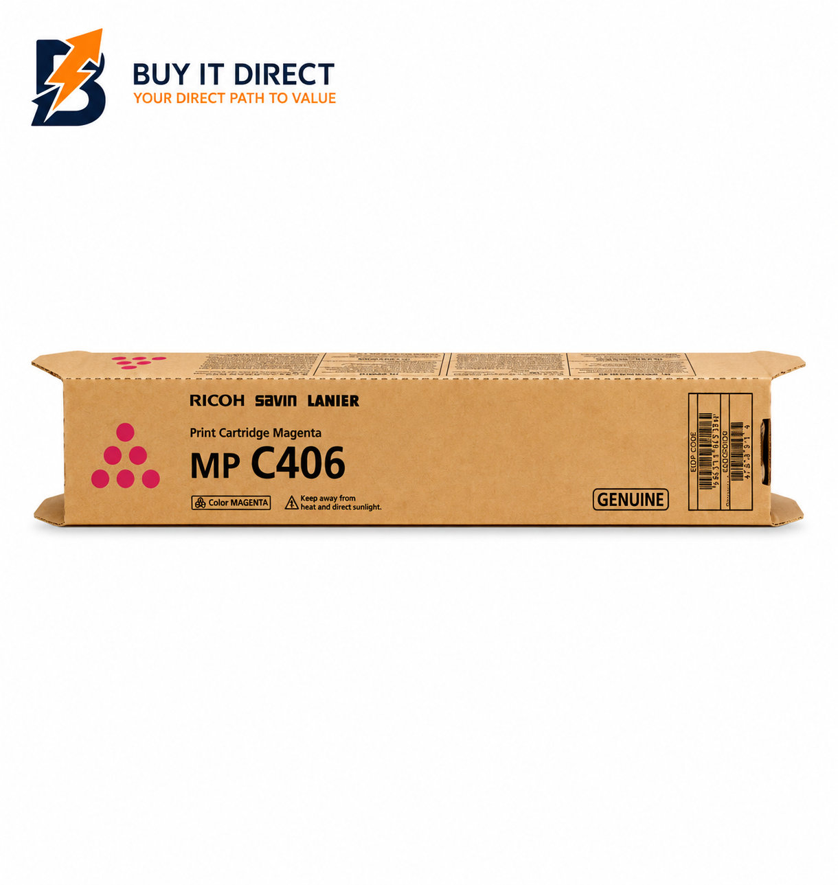خرطوشة حبر ليزر أرجواني ريكو MP C406