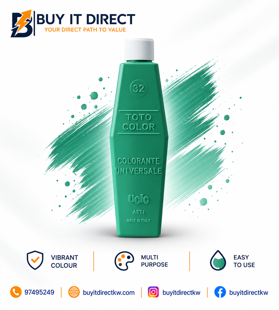 Totocolor 32 Green Ink 100ml