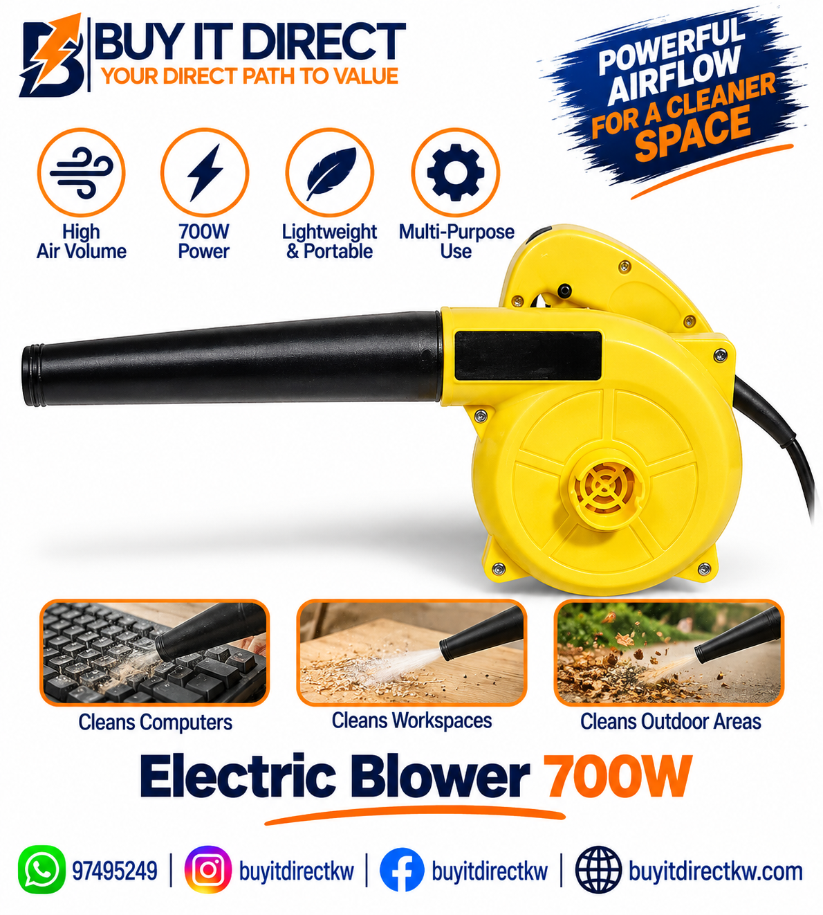 Electric Blower 700W