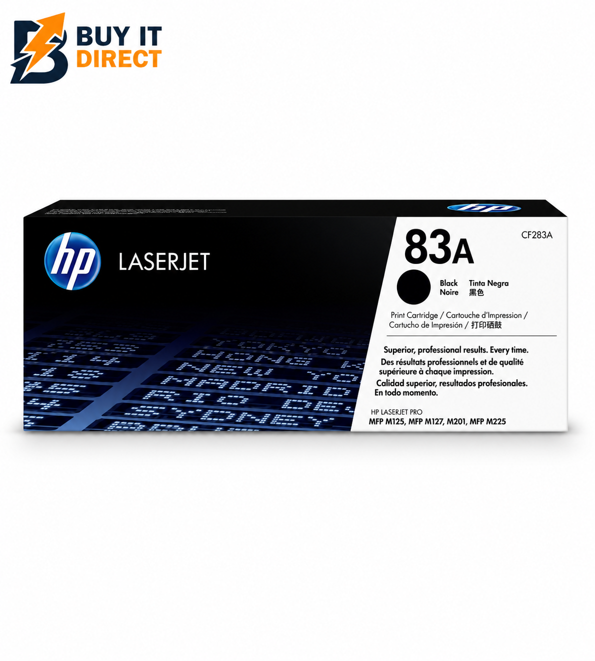 HP 83A Black Color – 1.5K Pages / Black Color / Toner Cartridge 